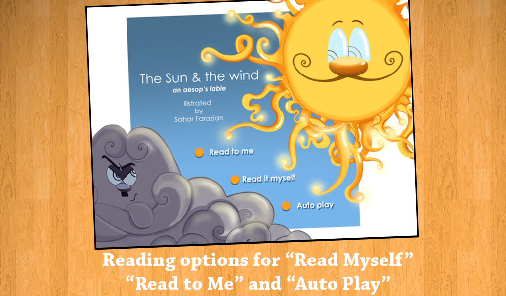 605 The sun　音声絵本 The Sun & The Wind-Amazonアプリストアのアプリ